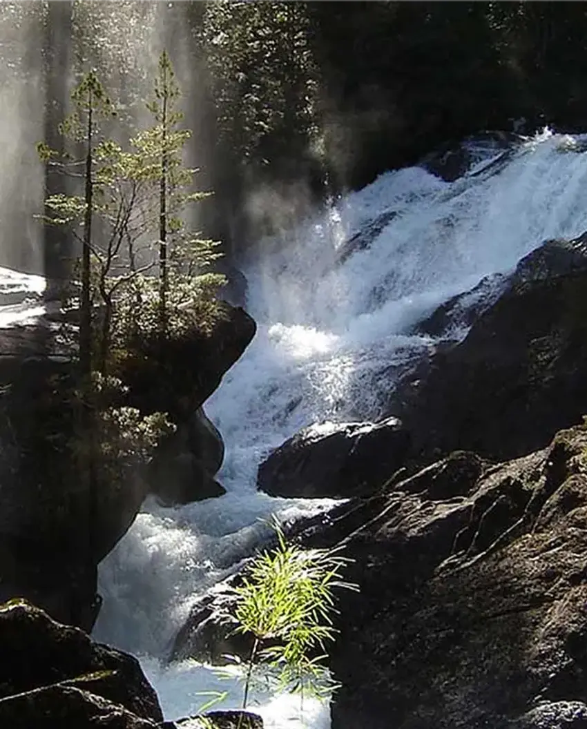 Cascada de los Cántaros en Bariloche