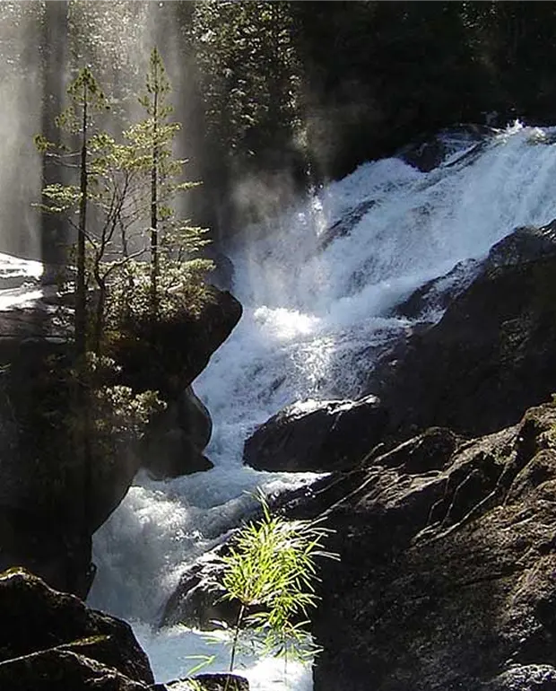 Cascada de los Cántaros en Bariloche