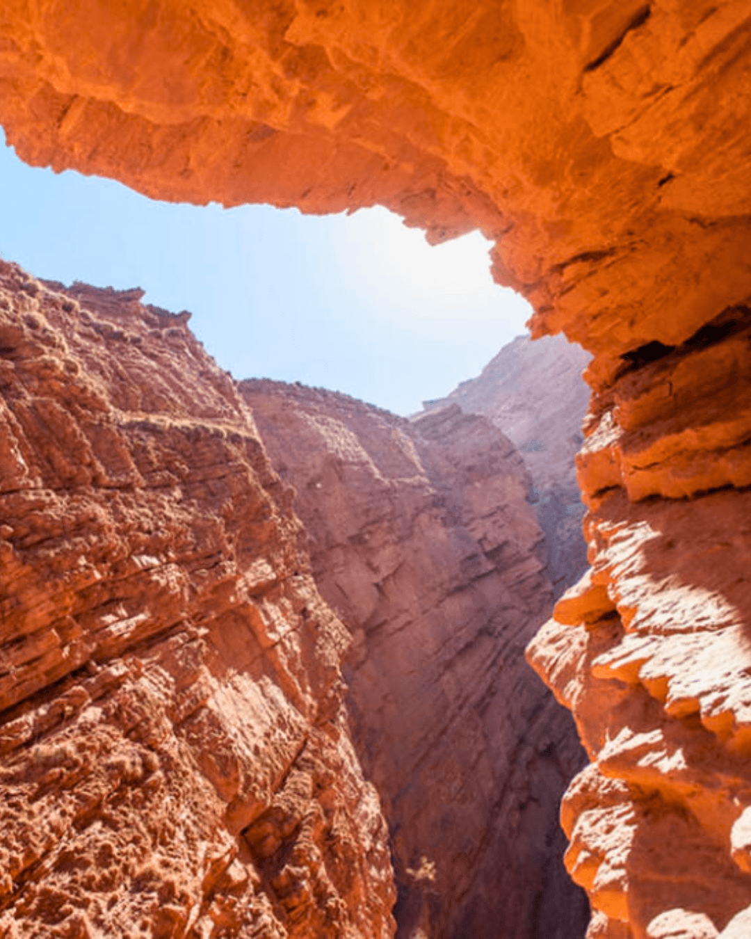 Formacion natural El Anfiteatro en Salta
